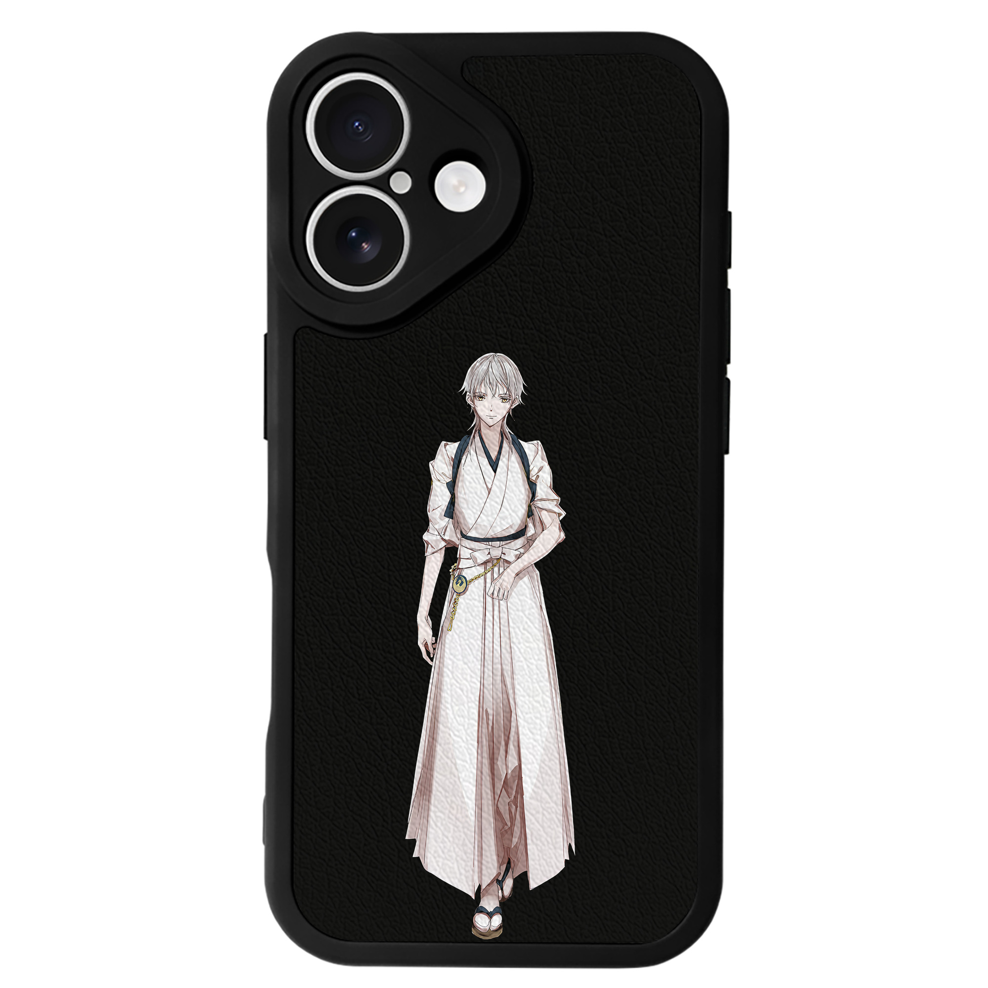 （画像用） 刀剣乱舞 Touken Ranbu 【iPhone 16シリーズ対応】シリコンスマホケース（レザー調） 材質：シリコン